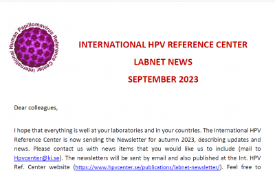 Newsletter du réseau international des CNR HPV